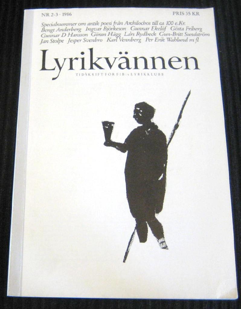 Lyrikvännen 2-3 1986