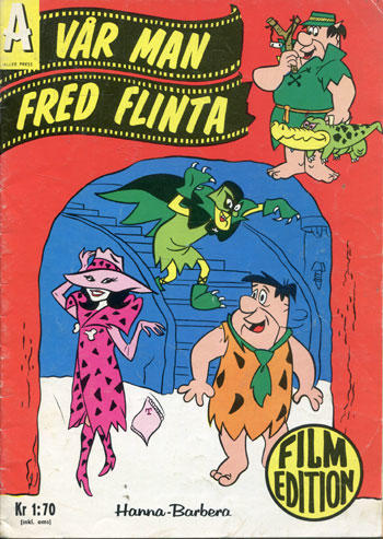 VÅR MAN FRED FLINTA - FIL... | Hanna-Barbera | 45 SEK