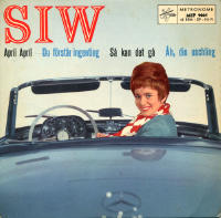 "Siw" Du förstår ingenting + 3 1961 EP PS