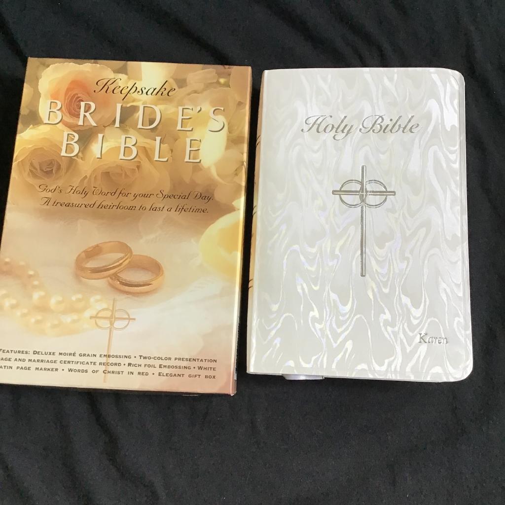 Keepsake - Holy Bible - Bride's Bible - King James Version