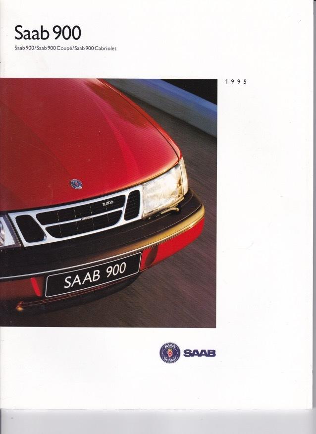 Försäljningsbroschyr Saab 900 /Saab 900-Saab 900 Coupé/Saab 900 Cabriolet