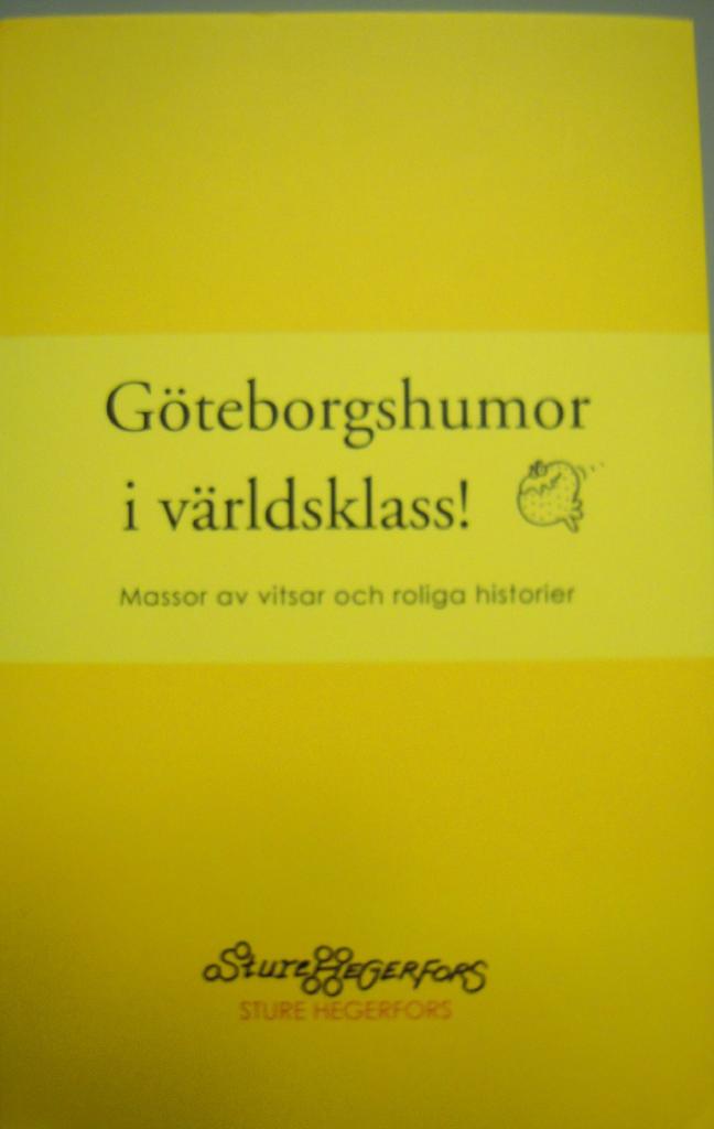 Göteborgshumor i världskl... | Sture Hegerfors | 90 SEK
