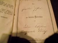 GESANGBUCH FAMILIEN KRONIK FUR MOLFF