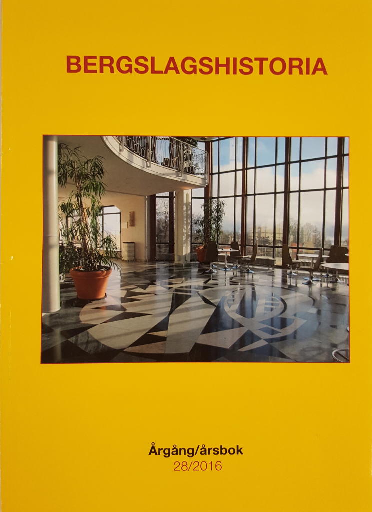 Bergslagshistoria. Årsbok 28(2016)