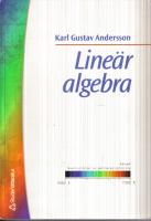 Lineär algebra