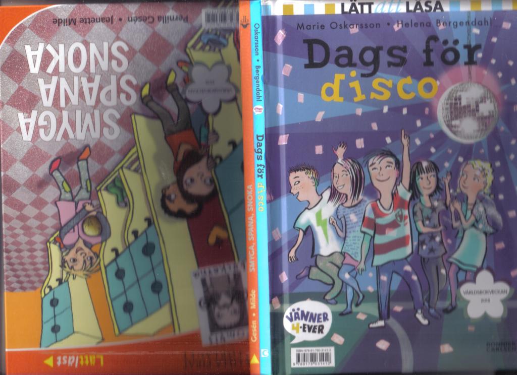 2 böcker i 1 bok:Dags för disco /Smyga, spana, snoka