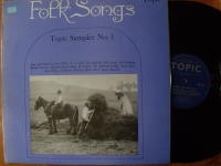 Folk Songs. Topic sampler No. 1