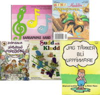 Småpysarna: Lillasysters födelsedag / Sudd och Kludd / Jag tänker bli uppfinnare / Barbapapas band / Aladdin: Jättebaggarna. 5 Barnböcker/häften säljes i klump. Priset avser böckerna tillsammans.