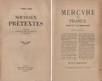 Noveaux prétextes : Réflexions sur quelques points de littérature et de morale