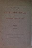 Ettbladstryck från femtonde århundradet. Andra samlingen. I. Text