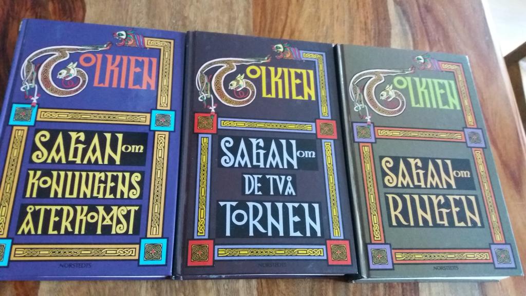 Sagan om ringen-trilogin (3 band): Sagan om ringen / Sagan om de två tornen / Sagan om konungens återkomst