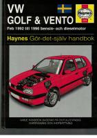 VW Golf & Vento Haynes Gör-Det-Själv handbok