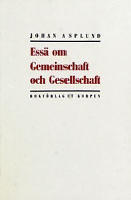 Essä om Gemeinschaft och Gesellschaft