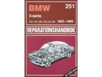 BMW 316, 318, 320, 323, 325 1982-1989 Reparationshandbok