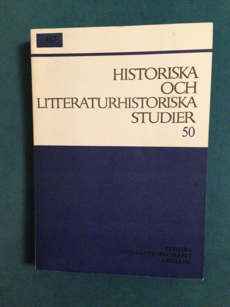 Historiska och litteraturhistoriska studier 50