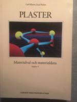 Plaster : materialval och materialdata