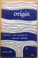 ORIGIN: a quarterly for the creative.