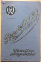 REINHOLD WITTIG. Versandhaus photogr. Artikel.