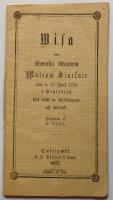 Wisa om Swenska Majoren Malcolm Sinclair som d. 17 Juni 1739 i Schlesien blef ryckt ur Postwagnen och mördad.