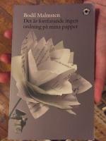 Det är fortfarande ingen ordning på mina papper