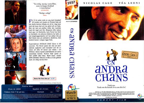 En Andra Chans (Family Ma... | Nicolas Cage, Téa Leoni | 24 SEK