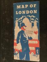 Map of London 1958