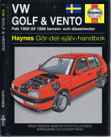 VW Golf & Vento - Feb 1992 till 1996 bensin och dieselmotor