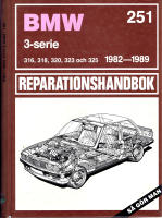 BMW 3-serien 316, 318, 320, 323 och 325 1982-1989