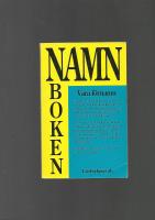 Namnboken. Våra förnam