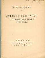 Svenskt och tyskt i Stockholms äldre historia