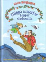 Filippa & morfar hoppar studsmatta