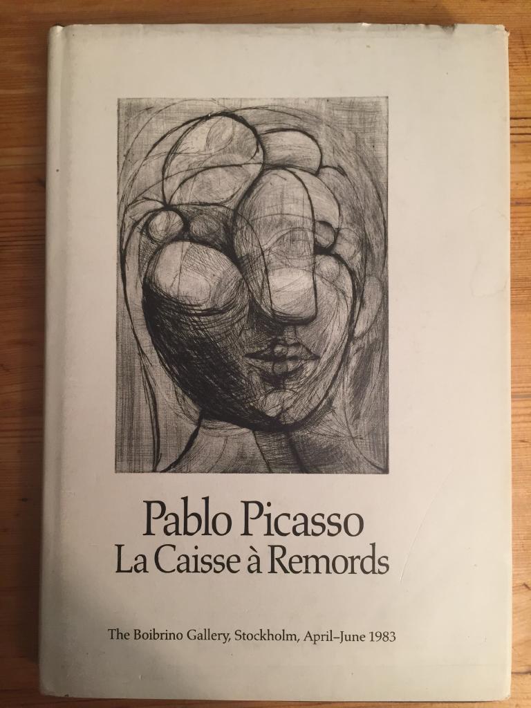 Pablo Picasso, La caisse à remords. The Boibrino gallery Stockholm, april-june 1983