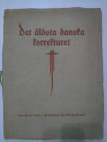 Det äldsta danska korrekturet