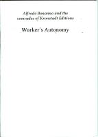 Worker`s Autonomy