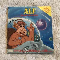 ALF Besök från rymden Musiksaga - Kassett saknas, bok enbart!
