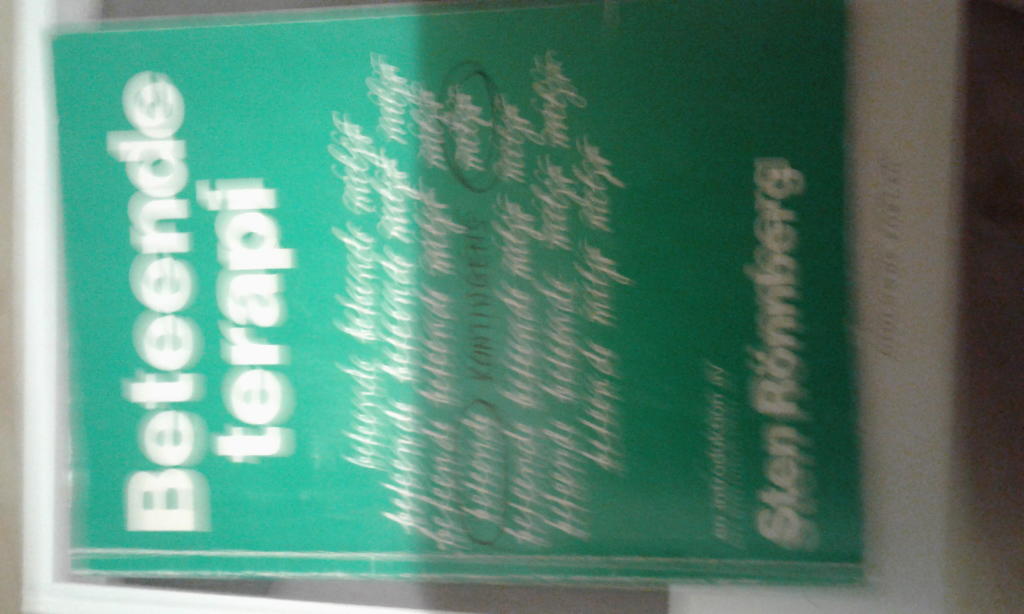 Beteende terapi