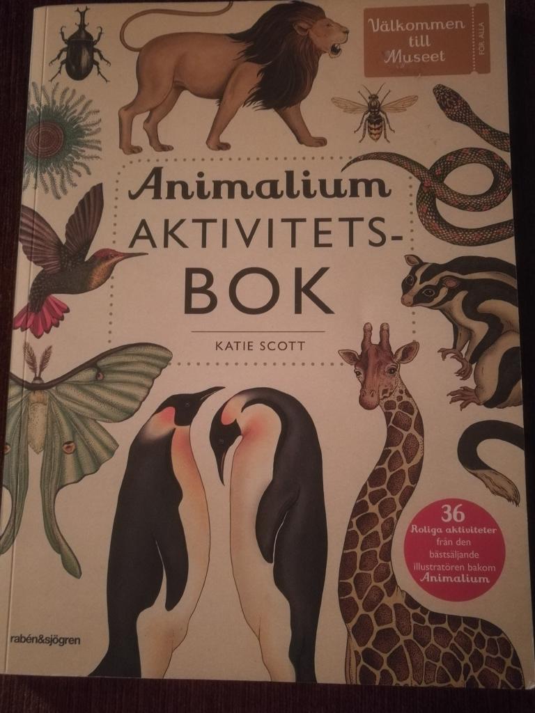 Animalium - Aktivitetsbok