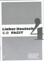Lieber Deutsch 4 2.0 Facit