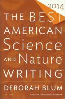 The Best American Science and Nature Writing (2014)