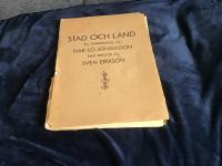 Stad och land en statarnovell av Ivar Lo Johansson med träsnitt av Sven Eriksson