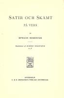 Satir och skämt på vers