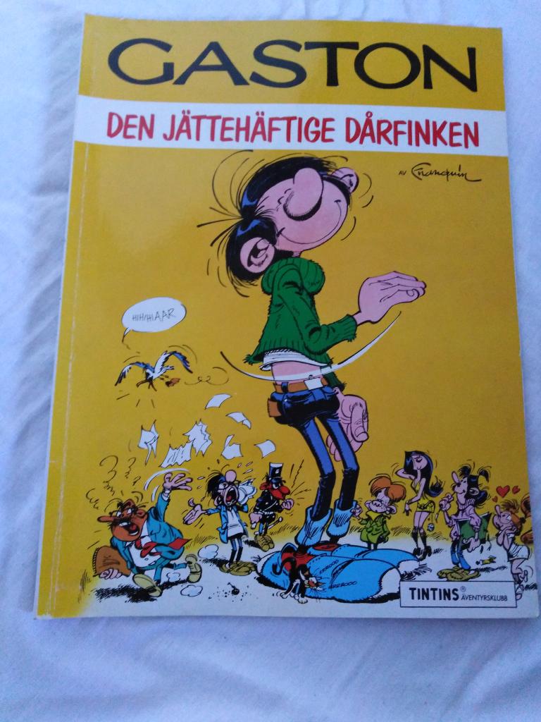 Gaston den jättehäftige dårfinken