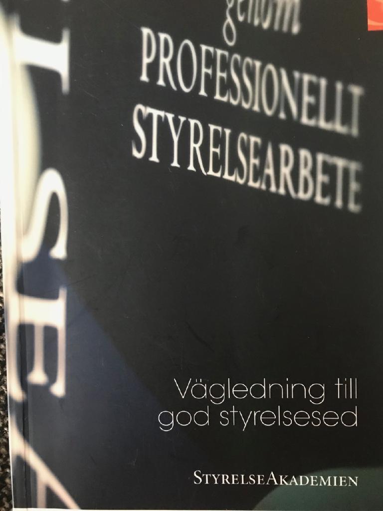 Vägledning till god styrelsesed