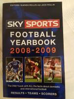 Sky sports Football yearbook 2008 - 2009