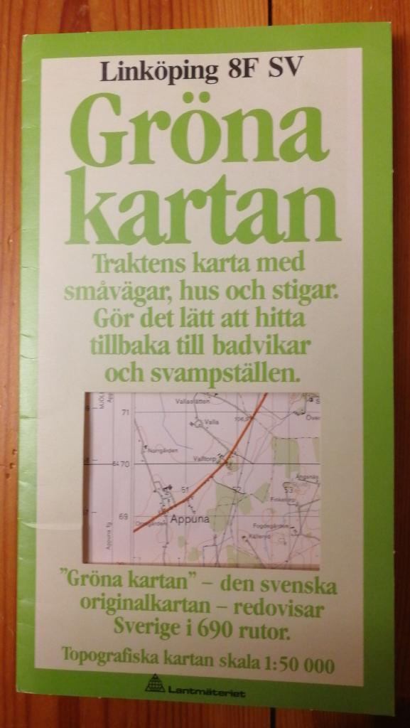 Gröna kartan - Linköping 8F SV