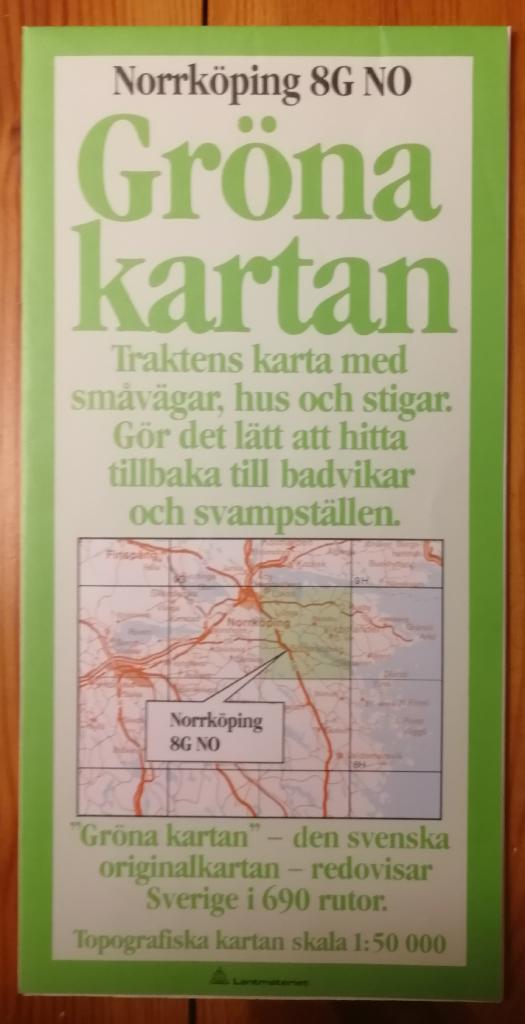 Gröna kartan - Norrköping 8G NO
