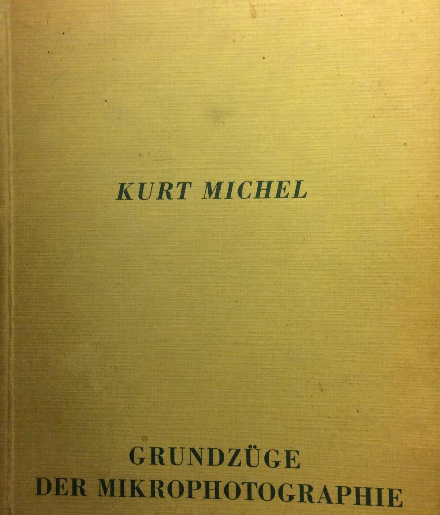 Grundzüge der Mikrophotograhie