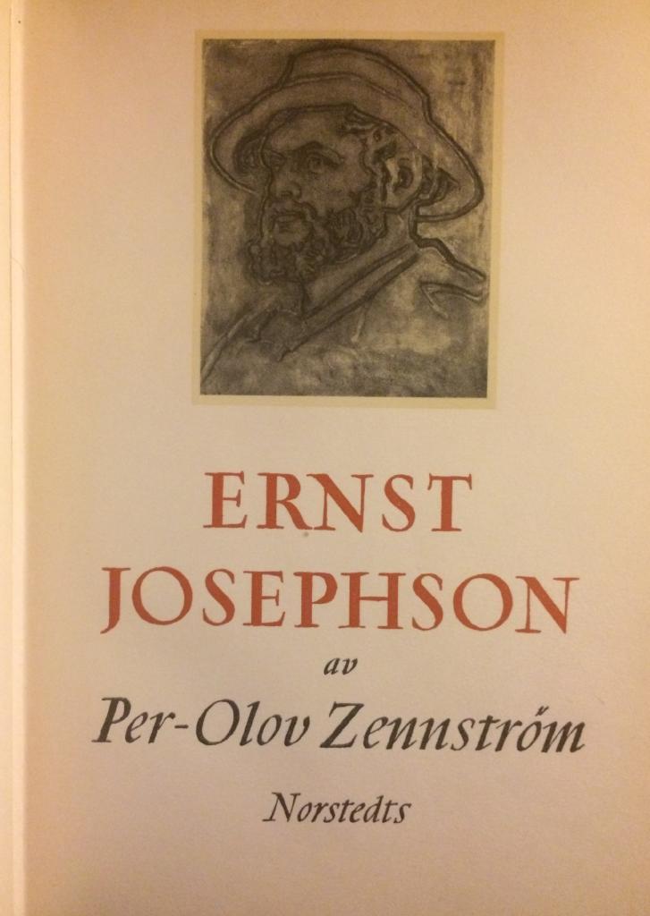 Ernst Josephsson. En studie