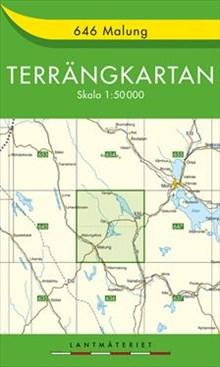 646 Malung Terrängkartan : 1:50000
