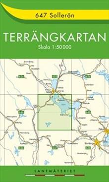 647 Sollerön Terrängkartan : 1:50000